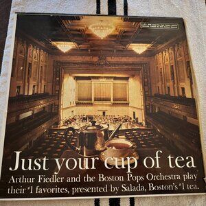 Arthur Fiedler, Boston Pops Orchestra - Just Your Cup Of Tea 1960 Classical LP